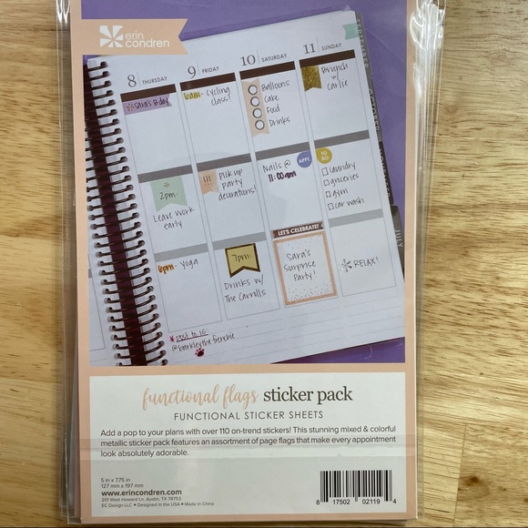 Functional Flags Sticker Pack NWT - Picture 4 of 4